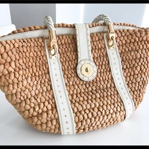 Michael Kors "Santorini" Straw Tote